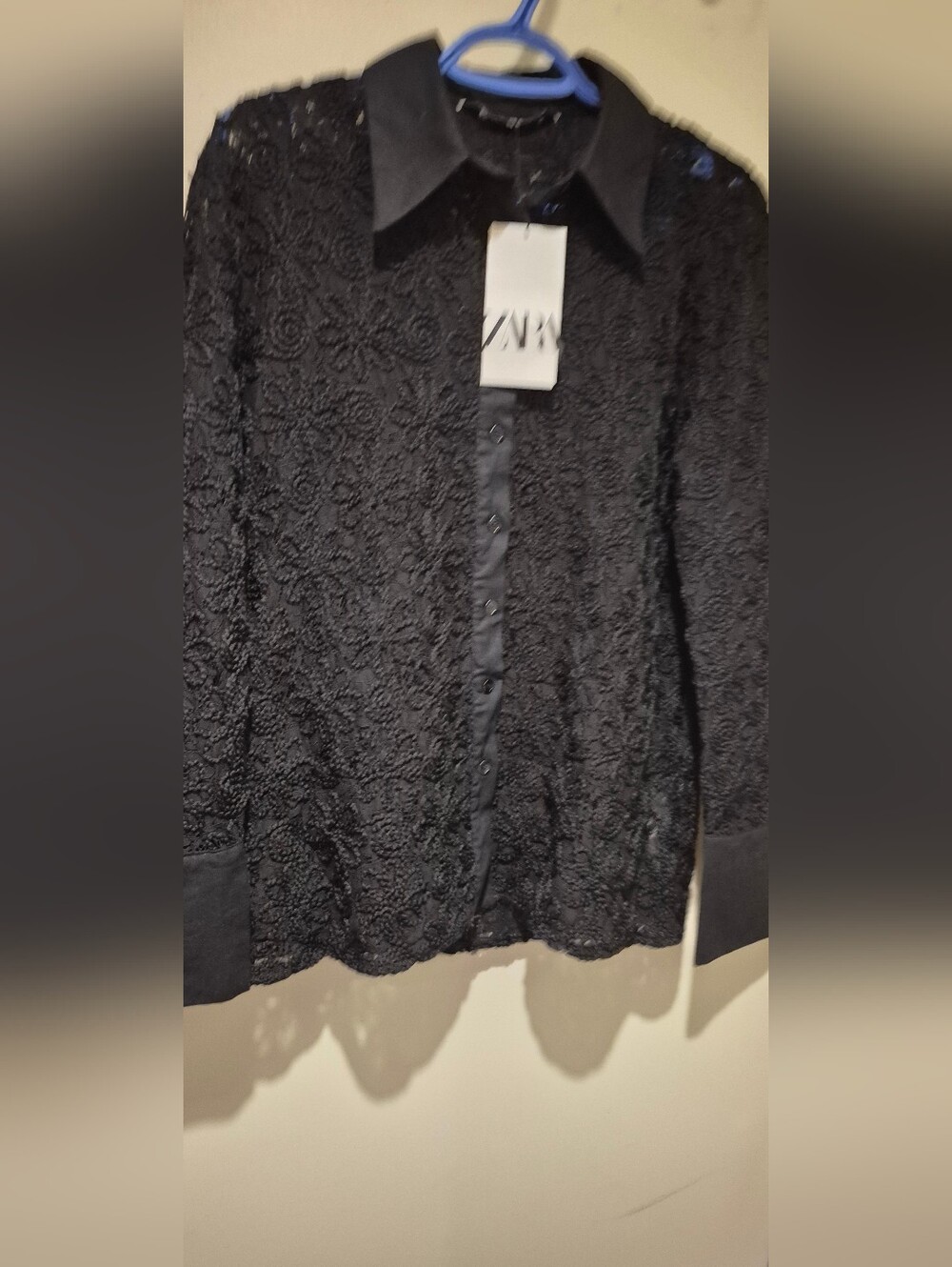 Beauiful Black Zara Long Sleeve Top